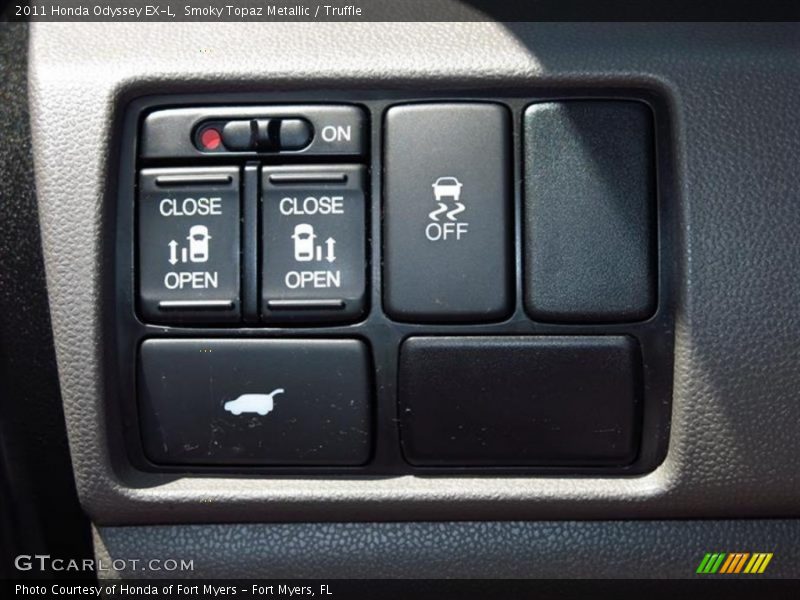 Smoky Topaz Metallic / Truffle 2011 Honda Odyssey EX-L