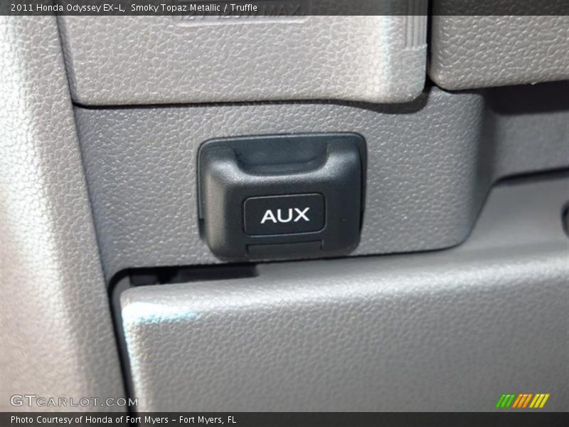 Smoky Topaz Metallic / Truffle 2011 Honda Odyssey EX-L