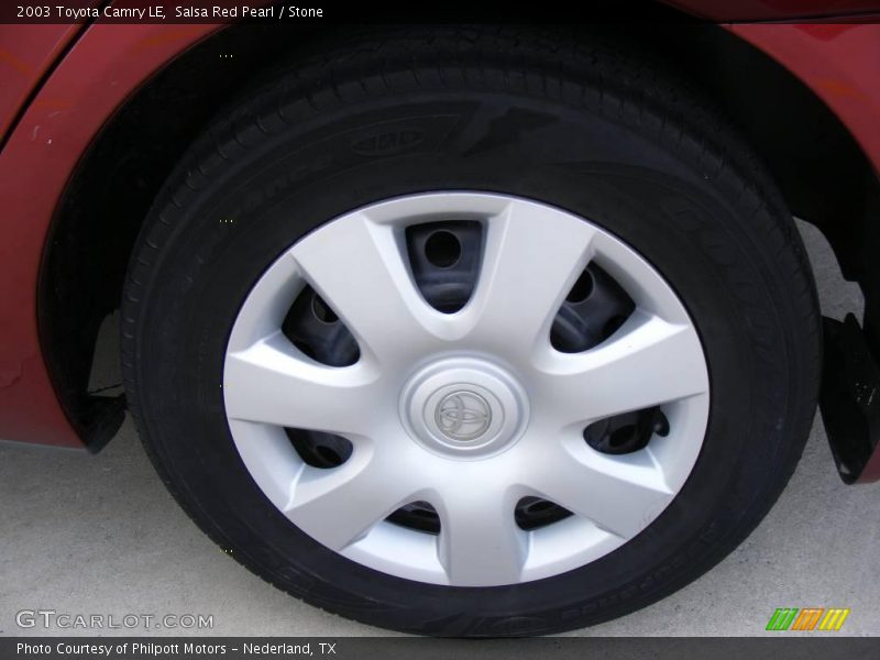 Salsa Red Pearl / Stone 2003 Toyota Camry LE