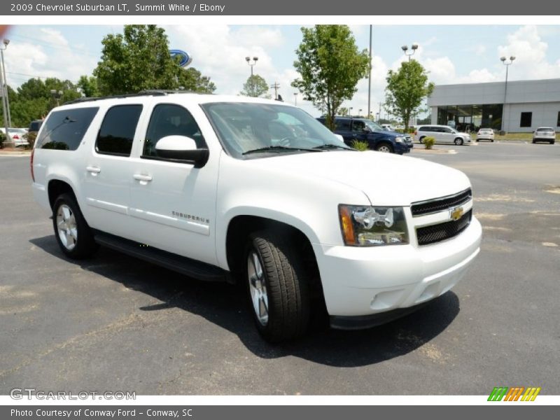 Summit White / Ebony 2009 Chevrolet Suburban LT