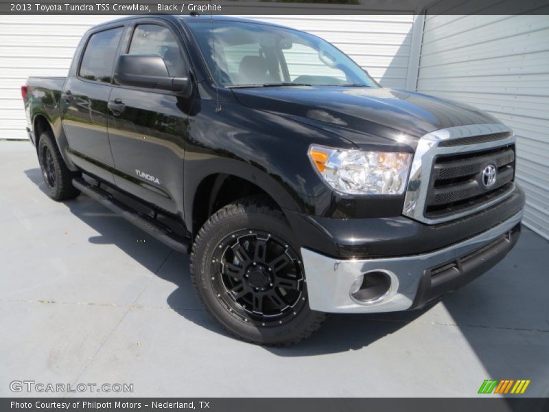 Black / Graphite 2013 Toyota Tundra TSS CrewMax