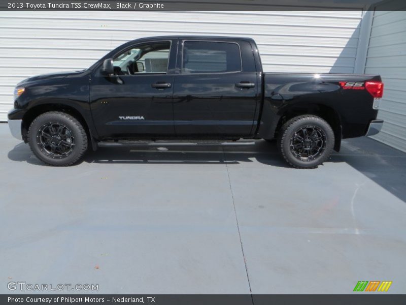 Black / Graphite 2013 Toyota Tundra TSS CrewMax