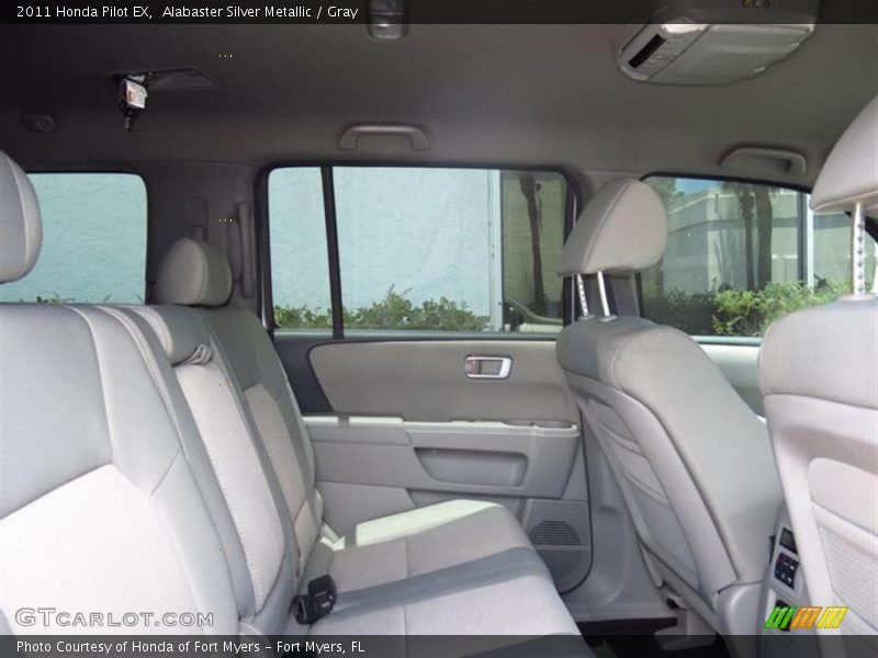 Alabaster Silver Metallic / Gray 2011 Honda Pilot EX