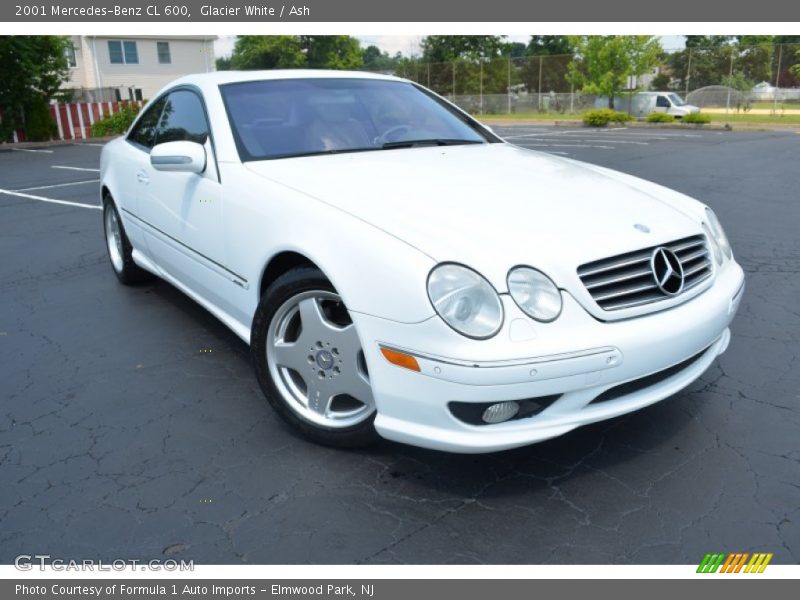 Glacier White / Ash 2001 Mercedes-Benz CL 600