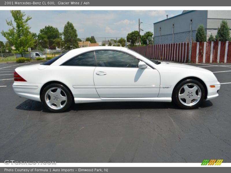 Glacier White / Ash 2001 Mercedes-Benz CL 600