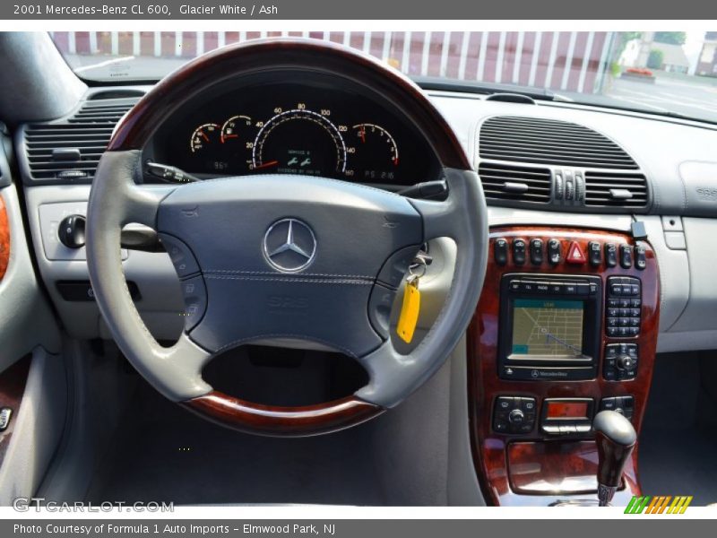 Glacier White / Ash 2001 Mercedes-Benz CL 600