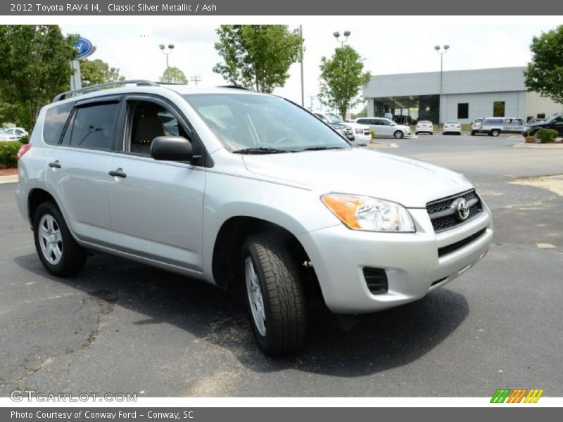 Classic Silver Metallic / Ash 2012 Toyota RAV4 I4