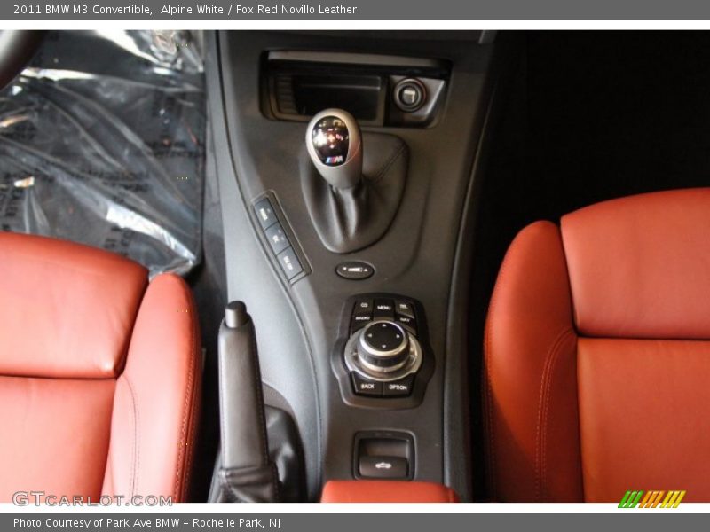 Alpine White / Fox Red Novillo Leather 2011 BMW M3 Convertible