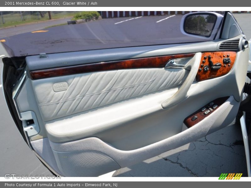 Glacier White / Ash 2001 Mercedes-Benz CL 600