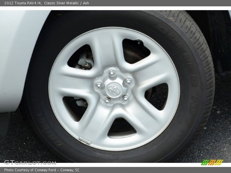 Classic Silver Metallic / Ash 2012 Toyota RAV4 I4