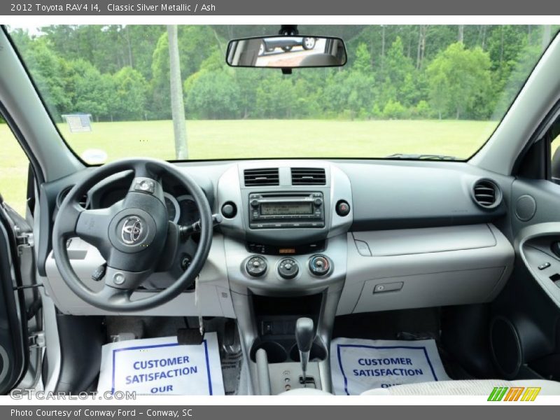 Classic Silver Metallic / Ash 2012 Toyota RAV4 I4