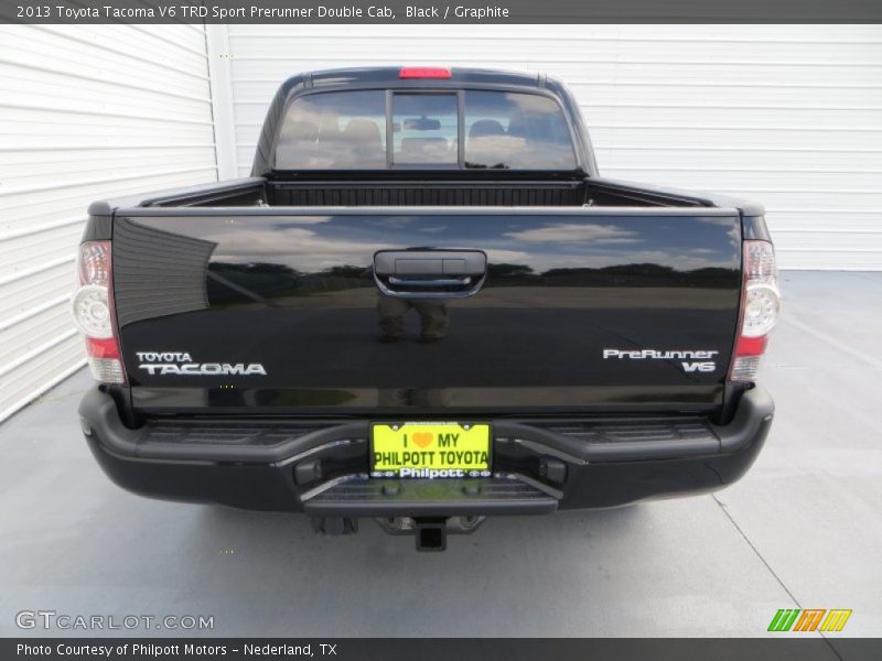Black / Graphite 2013 Toyota Tacoma V6 TRD Sport Prerunner Double Cab