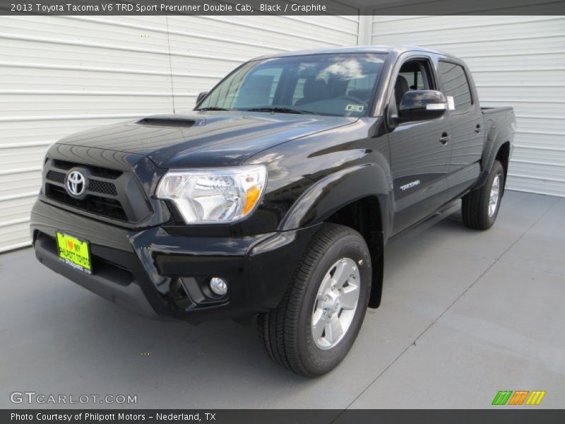 Black / Graphite 2013 Toyota Tacoma V6 TRD Sport Prerunner Double Cab