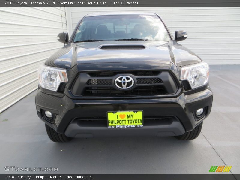 Black / Graphite 2013 Toyota Tacoma V6 TRD Sport Prerunner Double Cab