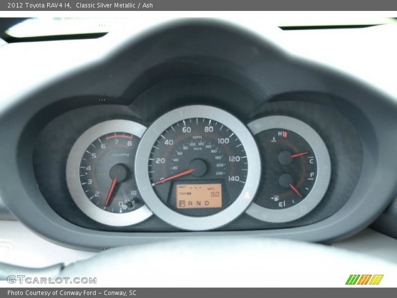 Classic Silver Metallic / Ash 2012 Toyota RAV4 I4