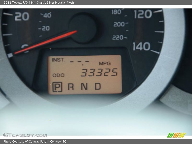 Classic Silver Metallic / Ash 2012 Toyota RAV4 I4
