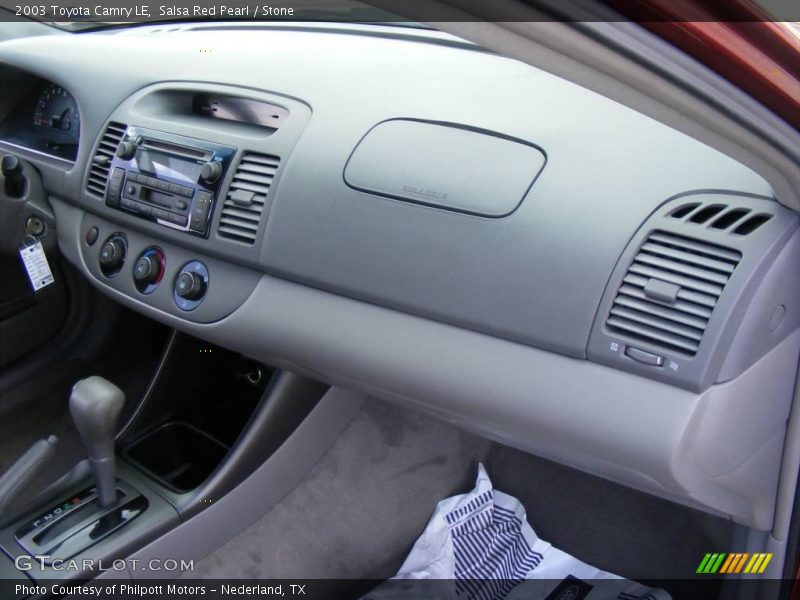 Salsa Red Pearl / Stone 2003 Toyota Camry LE