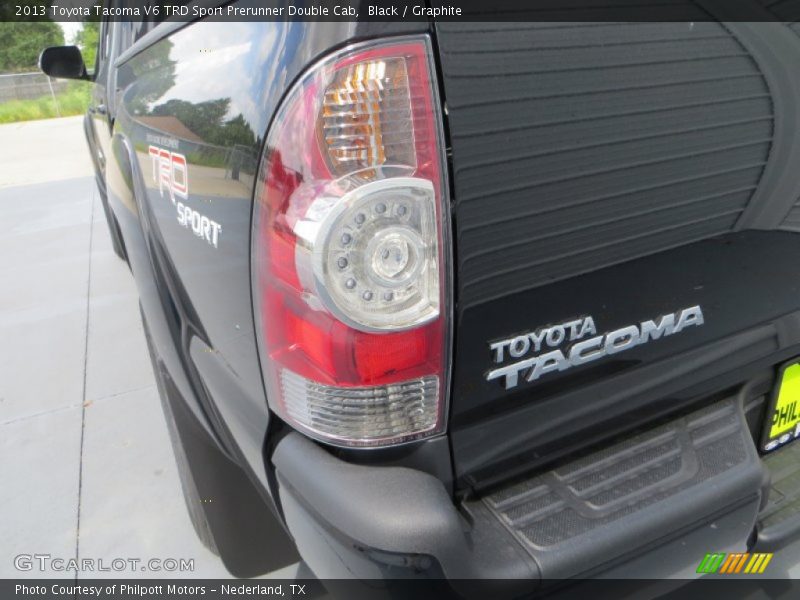 Black / Graphite 2013 Toyota Tacoma V6 TRD Sport Prerunner Double Cab