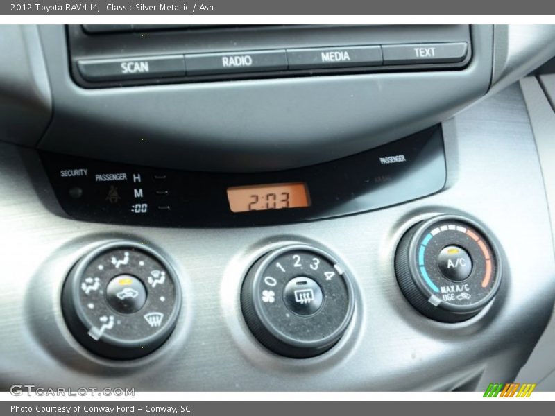 Classic Silver Metallic / Ash 2012 Toyota RAV4 I4