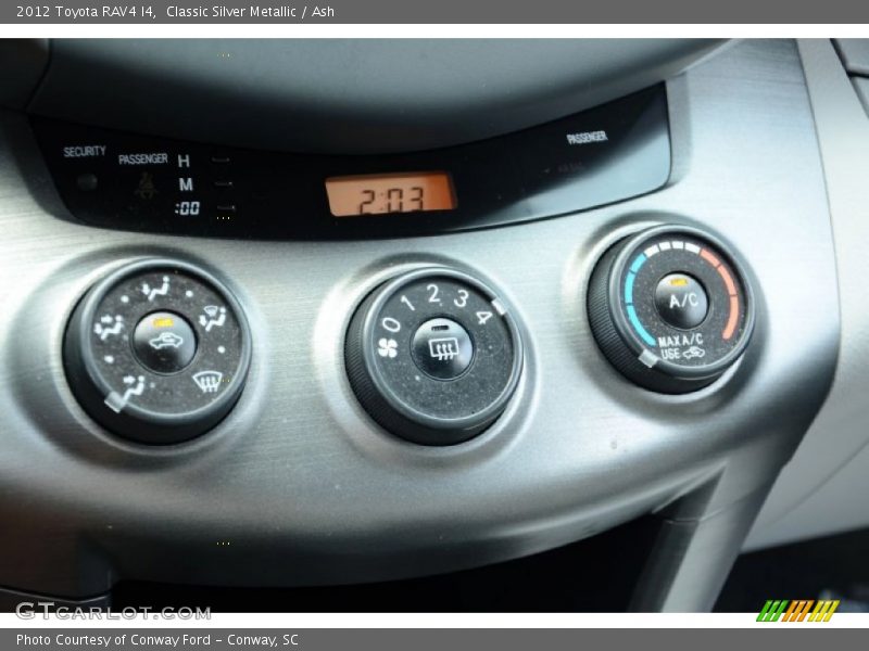 Classic Silver Metallic / Ash 2012 Toyota RAV4 I4