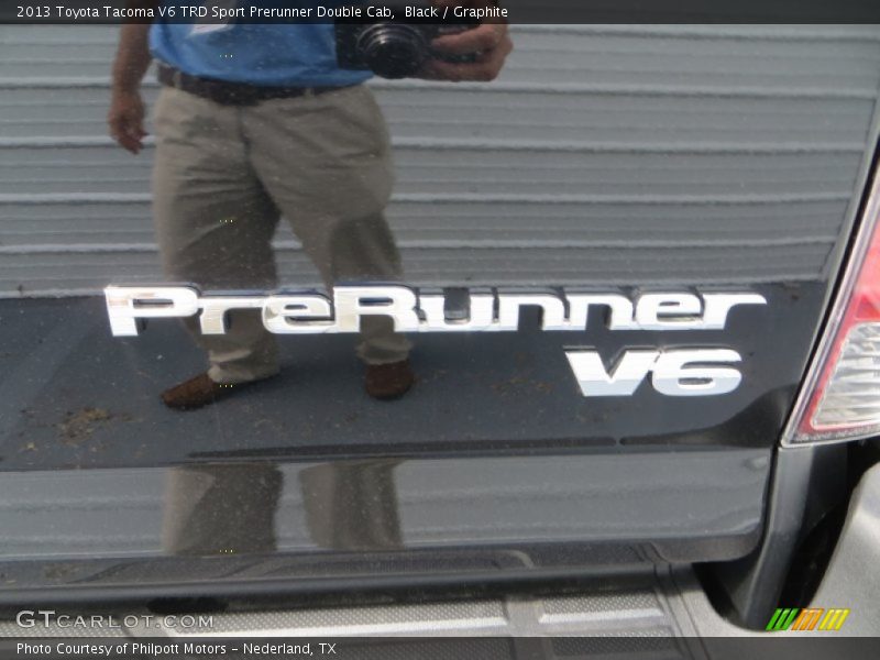 Black / Graphite 2013 Toyota Tacoma V6 TRD Sport Prerunner Double Cab