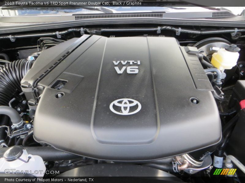 Black / Graphite 2013 Toyota Tacoma V6 TRD Sport Prerunner Double Cab