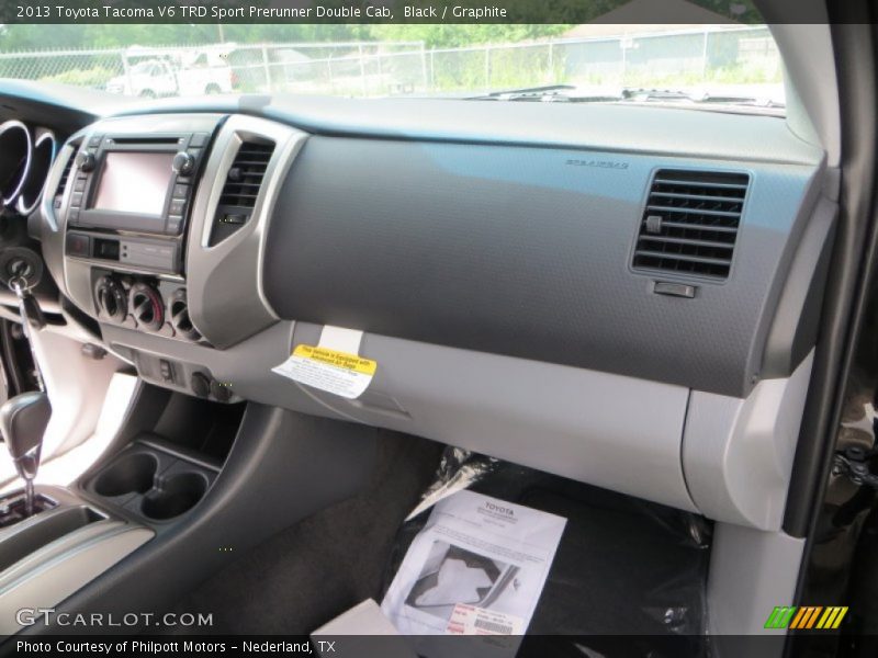 Black / Graphite 2013 Toyota Tacoma V6 TRD Sport Prerunner Double Cab