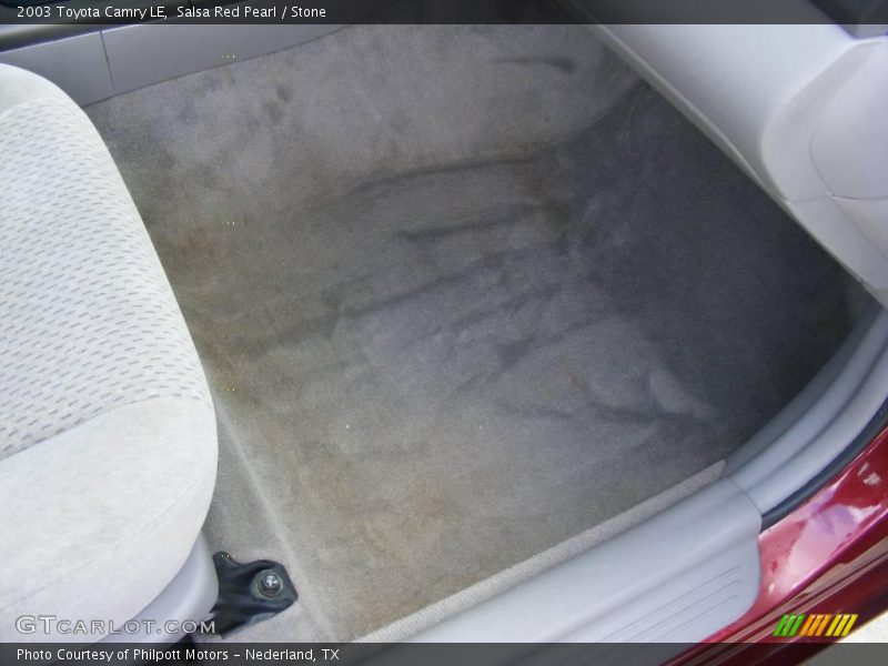 Salsa Red Pearl / Stone 2003 Toyota Camry LE