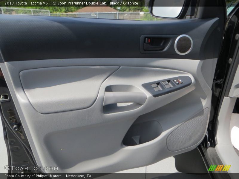 Black / Graphite 2013 Toyota Tacoma V6 TRD Sport Prerunner Double Cab
