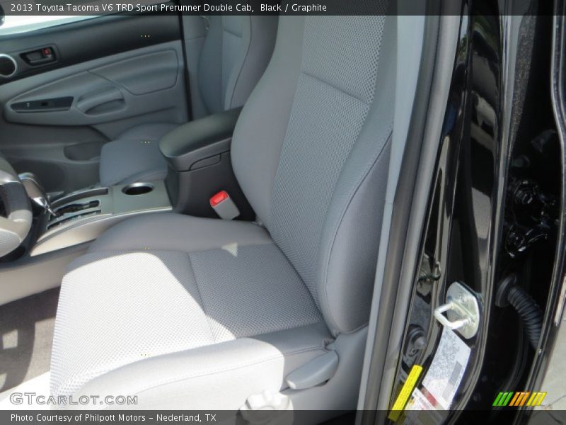 Black / Graphite 2013 Toyota Tacoma V6 TRD Sport Prerunner Double Cab