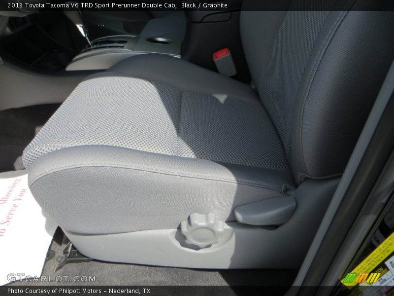 Black / Graphite 2013 Toyota Tacoma V6 TRD Sport Prerunner Double Cab