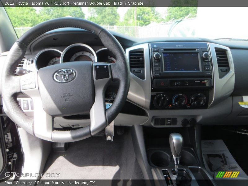 Black / Graphite 2013 Toyota Tacoma V6 TRD Sport Prerunner Double Cab