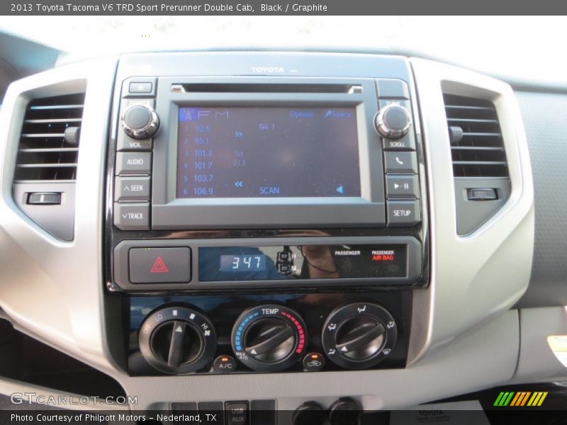 Black / Graphite 2013 Toyota Tacoma V6 TRD Sport Prerunner Double Cab