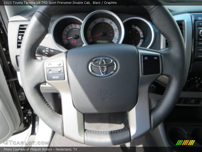 Black / Graphite 2013 Toyota Tacoma V6 TRD Sport Prerunner Double Cab