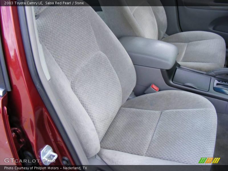 Salsa Red Pearl / Stone 2003 Toyota Camry LE