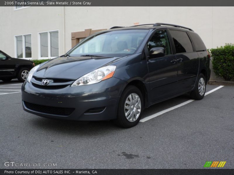 Slate Metallic / Stone Gray 2006 Toyota Sienna LE