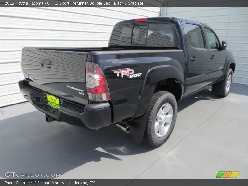 Black / Graphite 2013 Toyota Tacoma V6 TRD Sport Prerunner Double Cab