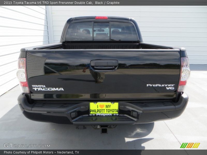 Black / Graphite 2013 Toyota Tacoma V6 TRD Sport Prerunner Double Cab