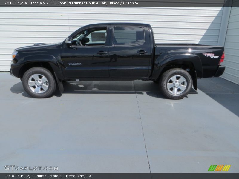 Black / Graphite 2013 Toyota Tacoma V6 TRD Sport Prerunner Double Cab