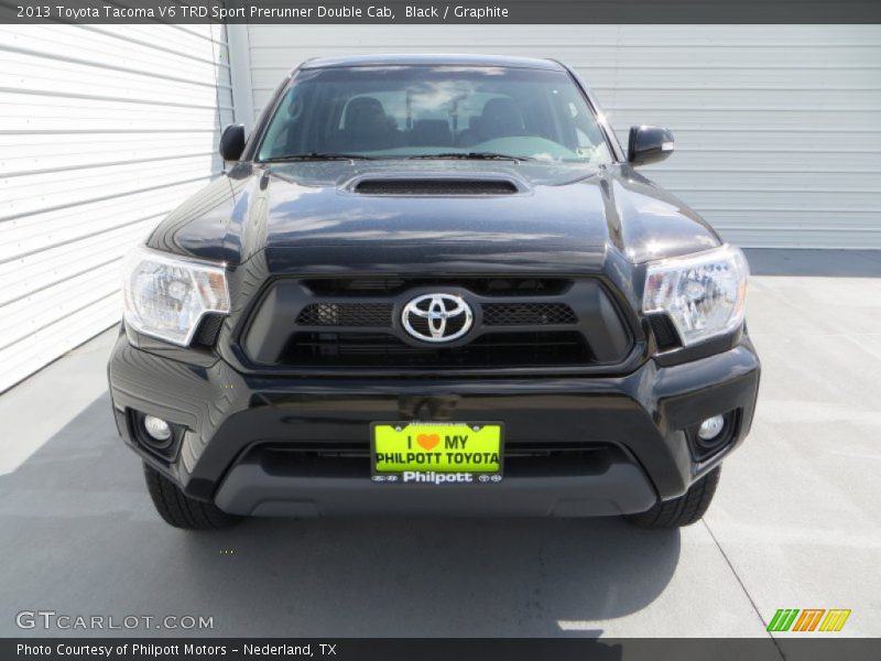 Black / Graphite 2013 Toyota Tacoma V6 TRD Sport Prerunner Double Cab