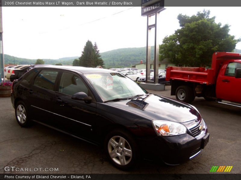 Dark Blue Metallic / Ebony Black 2006 Chevrolet Malibu Maxx LT Wagon