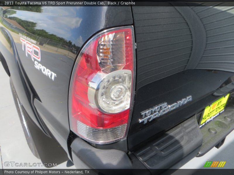 Black / Graphite 2013 Toyota Tacoma V6 TRD Sport Prerunner Double Cab