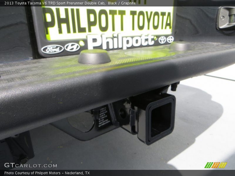 Black / Graphite 2013 Toyota Tacoma V6 TRD Sport Prerunner Double Cab
