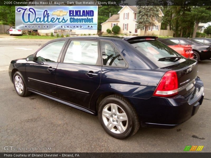 Dark Blue Metallic / Ebony Black 2006 Chevrolet Malibu Maxx LT Wagon