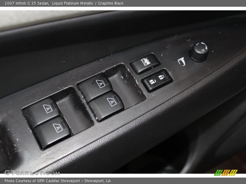 Liquid Platinum Metallic / Graphite Black 2007 Infiniti G 35 Sedan