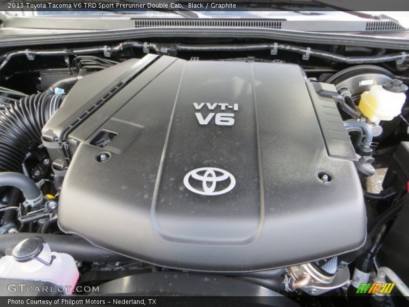 Black / Graphite 2013 Toyota Tacoma V6 TRD Sport Prerunner Double Cab