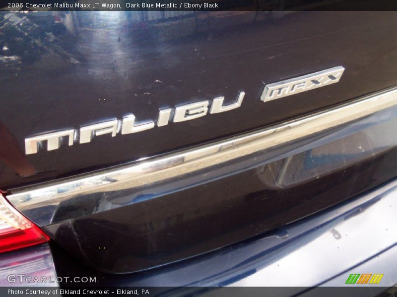 Dark Blue Metallic / Ebony Black 2006 Chevrolet Malibu Maxx LT Wagon
