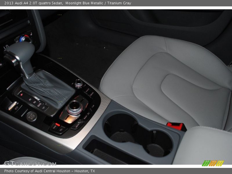 Moonlight Blue Metallic / Titanium Gray 2013 Audi A4 2.0T quattro Sedan