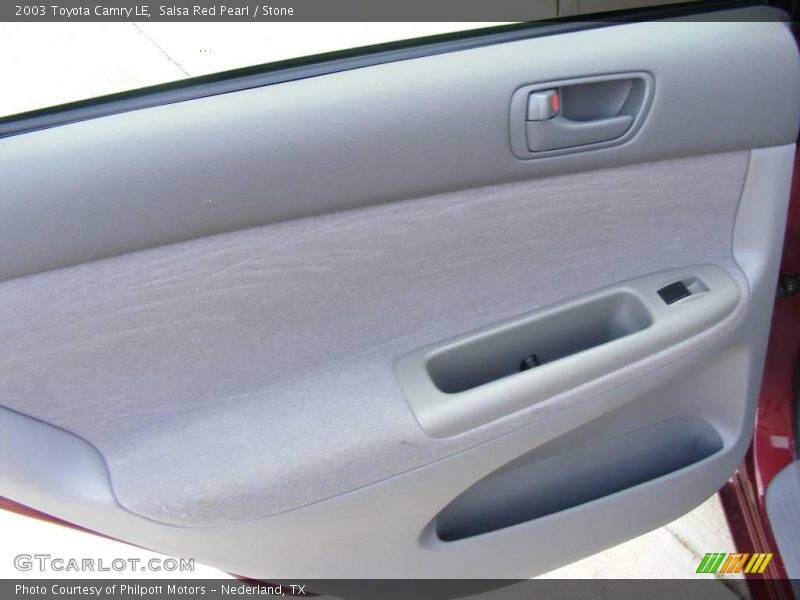 Salsa Red Pearl / Stone 2003 Toyota Camry LE