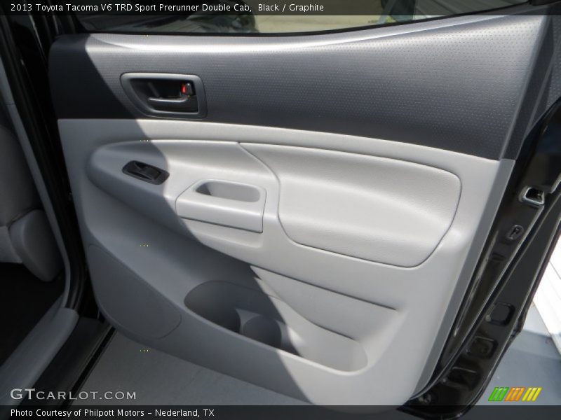 Black / Graphite 2013 Toyota Tacoma V6 TRD Sport Prerunner Double Cab